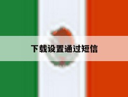 下载设置通过短信