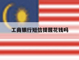 工商银行短信提醒花钱吗