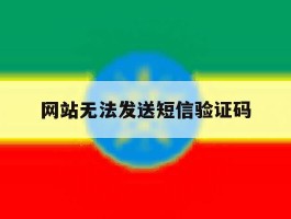 网站无法发送短信验证码
