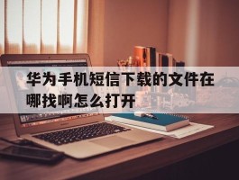 华为手机短信下载的文件在哪找啊怎么打开