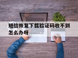 短信恢复下载验证码收不到怎么办呀