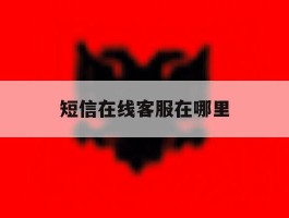 短信在线客服在哪里