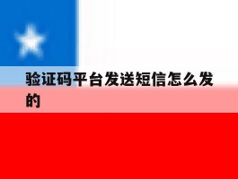 验证码平台发送短信怎么发的