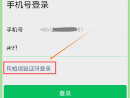 短信登录密码是什么