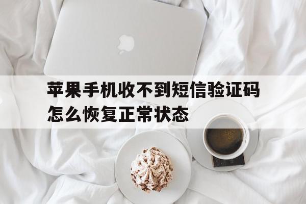 苹果手机收不到短信验证码怎么恢复正常状态 苹果手机收不到短信验证码怎么恢复正常状态