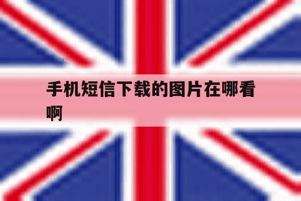 手机短信下载的图片在哪看啊 手机短信下载的图片在哪看啊