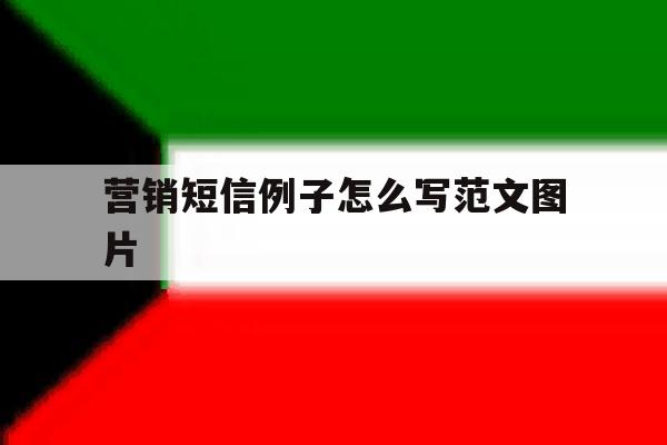 营销短信例子怎么写范文图片 营销短信例子怎么写范文图片