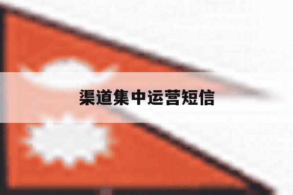 渠道集中运营短信 渠道集中运营短信