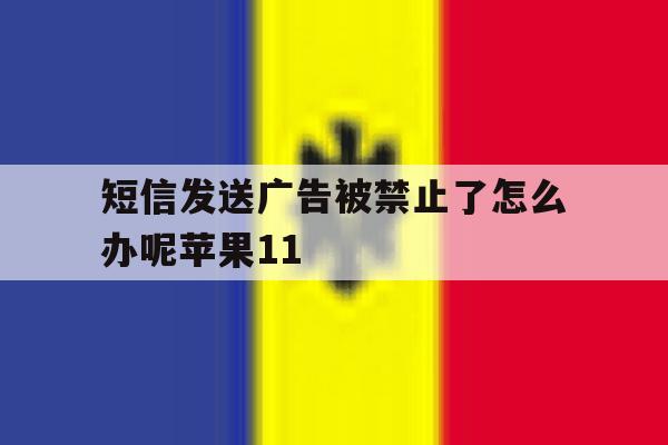 关于短信发送广告被禁止了怎么办呢苹果11的信息 关于短信发送广告被禁止了怎么办呢苹果11的信息